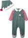 Vertbaudet Kerstset pyjama + muts baby unisex
