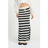 POM Amsterdam Jupe - Crochet Noir Blanc