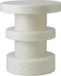 Normann Copenhagen Bit Stool Stack Table d'appoint Blanc