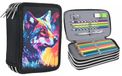 Sac à crayons avec 72 compartiments, pour aquarelle et fournitures de bureau