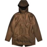 RAINS Long Jacket W3 Bruin M EU