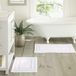 Tommy Bahama Badkamermat, katoenen badmat, zeer absorberend, kustgeïnspireerd design, isla-wit, 2 stuks