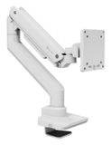 Arozzi Alzare Neo Pro Monitor Arm - Gasveer - Kabelbeheer - Max 20kg - Wit