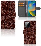 B2Ctelecom iPhone 14 Pro Max Book Cover Koffiebonen