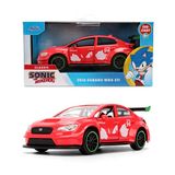 Jada Toys Sonic the Hedgehog DieCast Model Car - Knuckles 2016 Subaru WRX STI