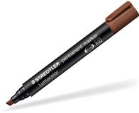 Staedtler - Lumocolor permanent marker 350 - schuine punt 2-5mm - bruin