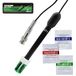 14.00PH TEKCOPLUS 14.00PH Sonde Elektrode met BNC Kabel voor Water, Pool, Hydrocultuur, Kalibratiepoeder, Aquarium (pH-elektrode)