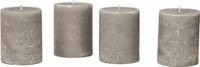 LOBERON Kaars set van 4 Virrans taupe