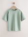 Next Jongens Zwaar T-shirt met relaxte pasvorm - Mintgroen