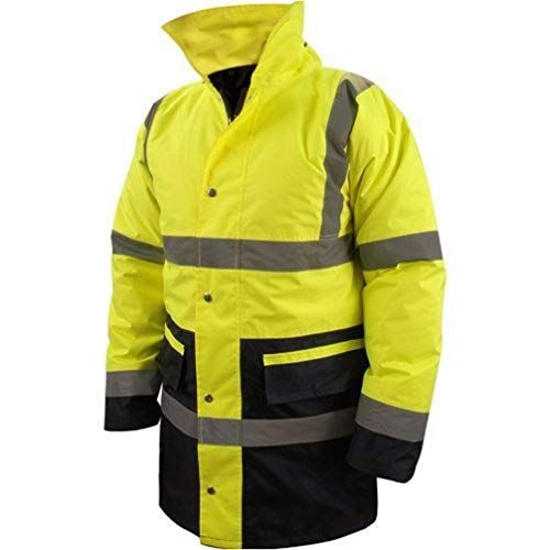 Silverline 675324 Hi-Vis Safety Jacket, Class 3 - XL