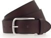 Vanzetti Leren Riem Denim Love 35mm Full Leather Belt W80 Dark Brown