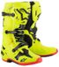 Alpinestars Tech 10 Chaussures Jaune Fluo Noir Rouge Fluo Taille 48