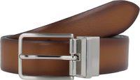 Lloyd Men's Belts Lloyd Men's Leather Belt - 90 cm - Cognac/Black