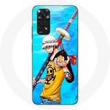 Maniacase Hoesje voor Xiaomi Redmi Note 11S 4G One Piece Manga Trafalgar Law