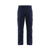 Blåkläder Industrie werkbroek stretch met kniezakken 1448-1832 - Marineblauw/Korenblauw - C158