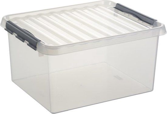 Sunware Q-line Opbergbox - 36L - Grijs