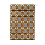 Flair Rugs laagpolig rechthoekige wollen vloerkleed met print 290x200 cm - meerkleurig