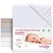 babybay Jersey hoeslaken Deluxe met membraan, wit
