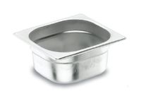 GN LACOR GN 1/4 EMMER 265X162X200 ROESTVRIJ STAAL