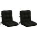 Vidaxl Coussins de chaise à dossier haut en 2 pièces Vianen 2 pc