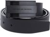 PORSCHE DESIGN Leren riem Business Hook Belt 3,5 W85 Black zwart