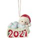 Baby's 1e Kerstmis Dated Boy Ornament
