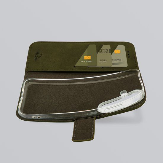 My Style Telefoonhoesje geschikt voor Samsung Galaxy S26 Plus Hoesje | Flex Wallet Bookcase Portemonnee | Pasjeshouder | Forest Green