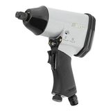 ABAC Perslucht slagschroevendraaier 1/2 inch G-101 - kunststof koffer met accessoires (10 dopsleutels + verlenging 100 mm + mini-olie + plastic fles) - draaimoment: 345 Nm