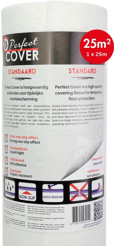 Perfect cover vendrig Stucloper PerfectCover Standaard - 25m²