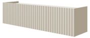 OEM Fiorra Meuble TV mural Fiorra, 144 x 38 cm, design cachemire, 3 compartiments