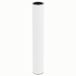 Wagner 12162201 Teno meubelvoet Ø 30 x 192 mm, individueel te combineren met het TENO en QuickClick-systeem, wit gepoedercoat staal, draagvermogen 50 kg