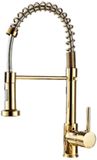 Merkloos Keukenkraan - 44 cm - Goud - Metaal/RVS - Modern