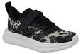Adidas Chaussures basses enfant noir avec fermeture velcro toute saison modèle KI2623