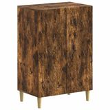 vidaXL Schoenenkast DELFT 59,5 x 39,5 x 90 cm Bewerkt hout Gerookt eiken