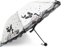 Merkloos / Sans marque Holland Connections Opvouwbare UV Parasol - Lichtgewicht & Compact - 1 stuk - Diverse kleuren