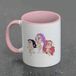 Pyramid International K-POP Demon Hunters (HUNTRIX Chibi) 315 ml mug en céramique avec intérieur coloré - mug en céramique de qualité supérieure avec intérieur vif