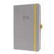 Sigel weekagenda Linescape 2026 - A5 - lichtgrijs - hardcover