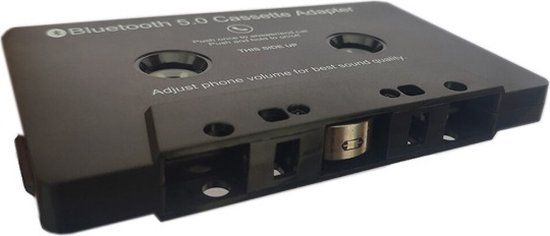 Dolphix Bluetooth auto cassette adapter / zwart