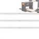 Lame de rabot de remplacement - HSS - 33,1 x 1,65 x 0,2 cm