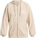 Roxy Surf Stoked Sweatshirt Met Rits Beige XS Vrouw