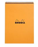 RHODIA 18500C - Notepad Spiraalnotitieblok Oranje - A4 - Kleine Ruitjes