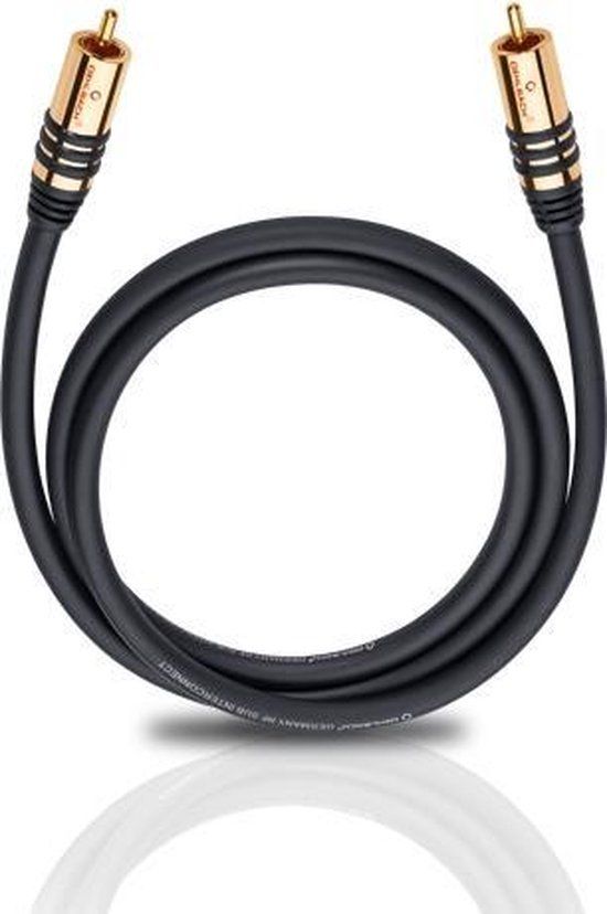 Oehlbach NF Sub Cinch Audio Kabel - 10m - Zwart