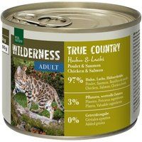 REAL NATURE WILDERNESS Adult True Country kip en zalm 12x200 g