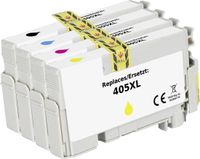 Renkforce Inktcartridge vervangt Epson 405XL, T05H6, T05H1, T05H2, T05H3, T05H4 Compatibel Combipack Zwart, Cyaan, Magenta, Geel RF-5718866