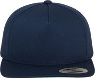 Flexfit Classic 5 Panel Snapback Pet - Blauw