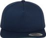 Flexfit Classic 5 Panel Snapback Pet - Blauw