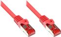 VARIA Group Netwerkkabel Cat.6 S/FTP PiMF, rood, 7,5 meter, afgeschermd