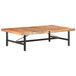 Maison Exclusive - Table basse, 142x90x42 cm, acacia massif