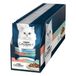 GOURMET Perles Duetti Natvoer voor volwassen katten, netten met zalm en kabeljauw, 26 enveloppen à 85 g