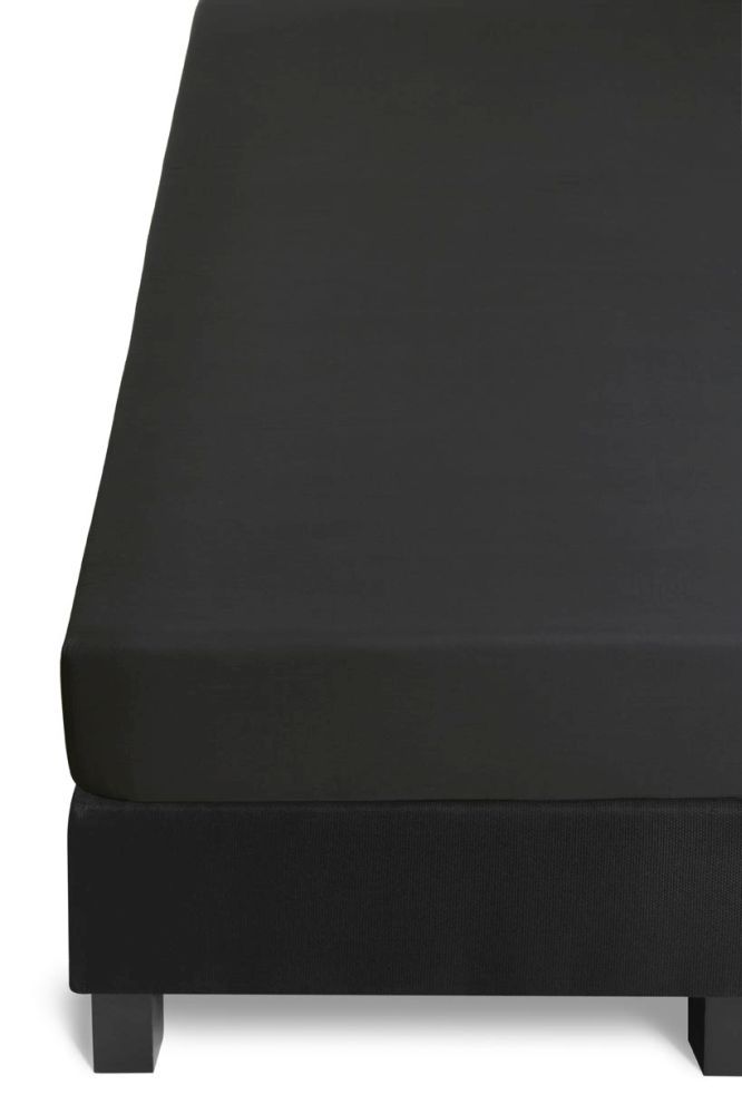Beddinghouse Percale Hoeslaken - Eenpersoons - 90x200 cm - Antraciet